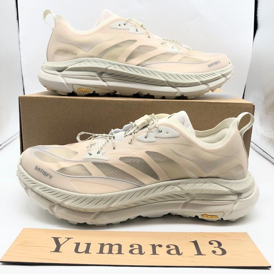 Satisfy × Hoka Mafate Speed 4 Lite Bone 1157050-BONE Men's Satisfy × Hoka Mafate Speed 4 Lite Bone 1157050-BONE Men's