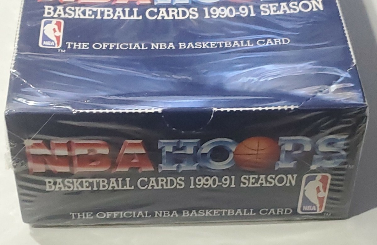 1990-91 NBA Hoops Basketball Wax Box | eBay