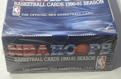 1990-91 NBA Hoops Basketball Wax Box | eBay