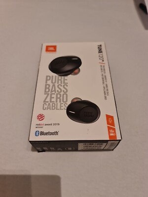JBL Tune 120 TWS Bluetooth-Kopfhörer - Schwarz (JBLT120TWSBLKAM)