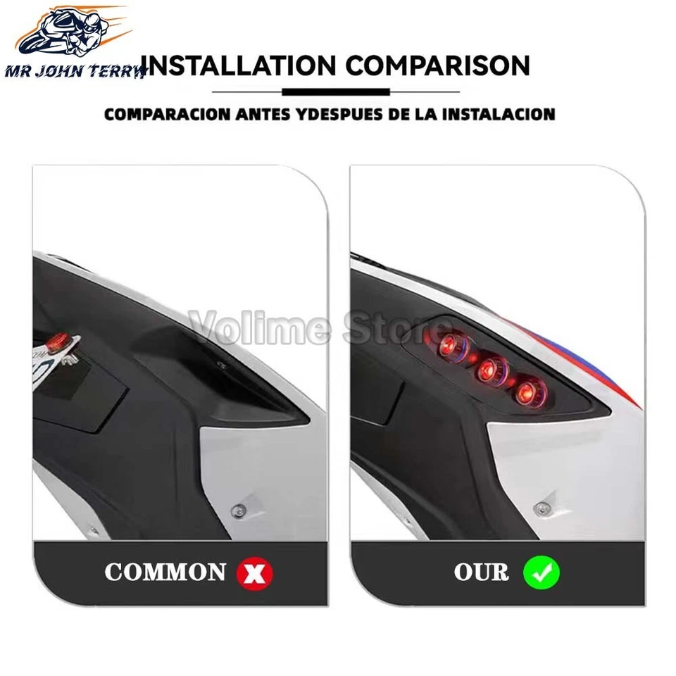 For BMW S1000RR 2020-2022 Rear Turn Signal Light Blinker Lamp Indicator Light - Image 2 of 4