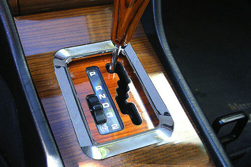 Schätz ® Chrom Schaltkulissenrahmen für Mercedes W201 mit autom. Getriebe - Foto 1 di 2