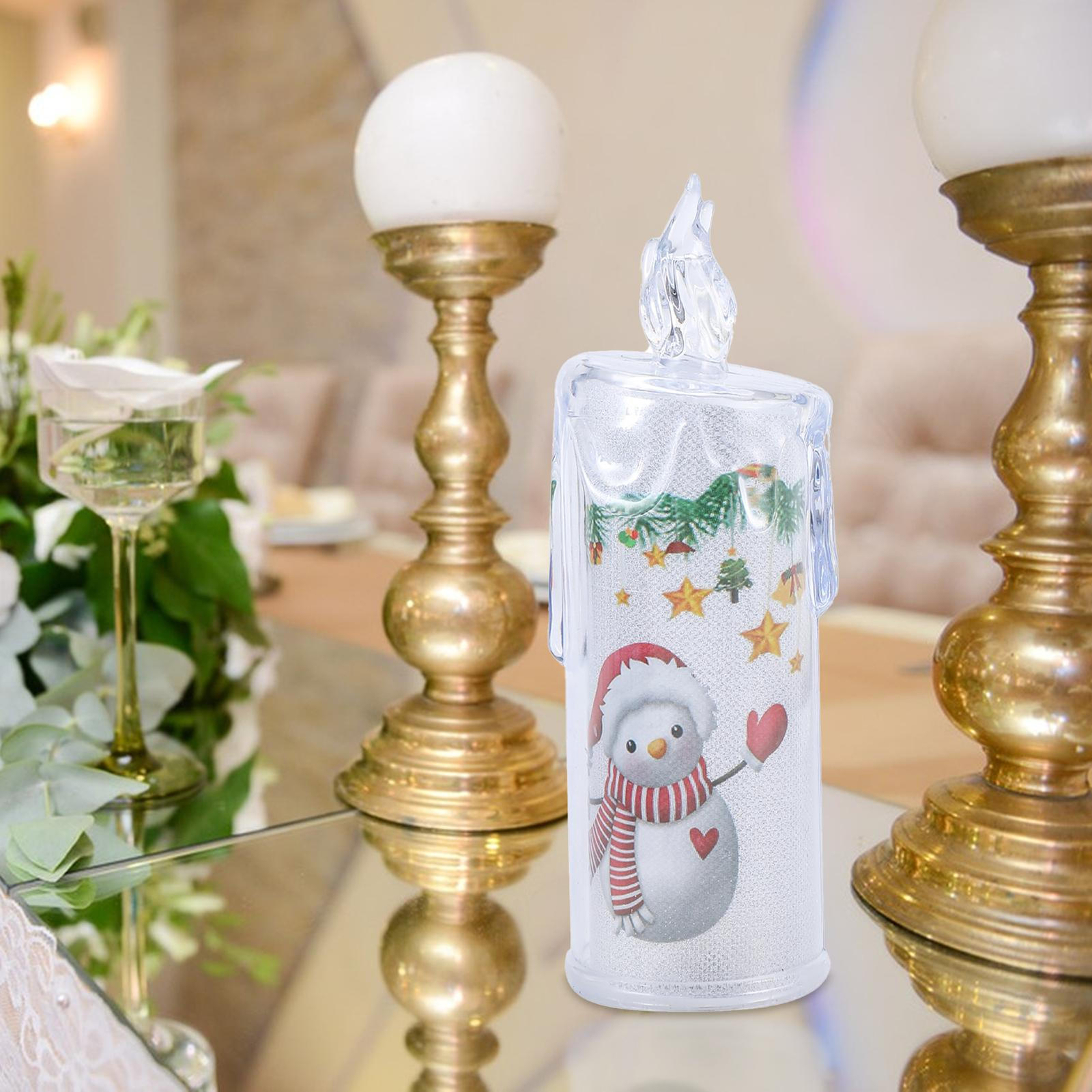 Flameless Candle LED Light Flickering Battery Operated Artificial