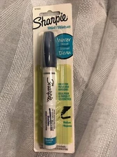 SHARPIE Paint Pen Water Based Paper, windows Medium point  Paint Marker BLUE New