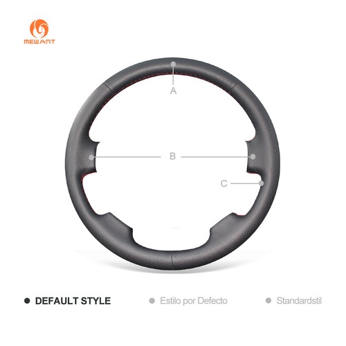 MEWANT DIY PU Leather Steering Wheel Cover for Land Rover Freelander 2 2013-2015 - Picture 9 of 9