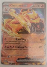Pokémon TCG Charizard ex Scarlet & Violet-151 006/165 Holo Double Rare