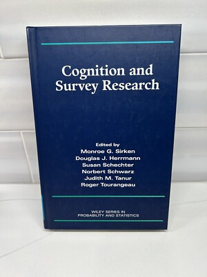 Cognition And Survey Research Book Probability Statistics Wiley SKU C3