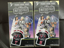 NEW Funko Beetlejuice Men's T-Shirt VHS Theme Box Size: L Large