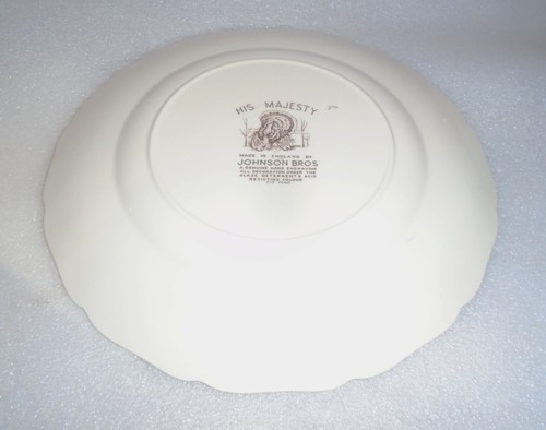 $10.00 OFF SALE per Johnson Bros "His Majesty" Thanksgiving 3pc Setting England - Picture 4 of 7