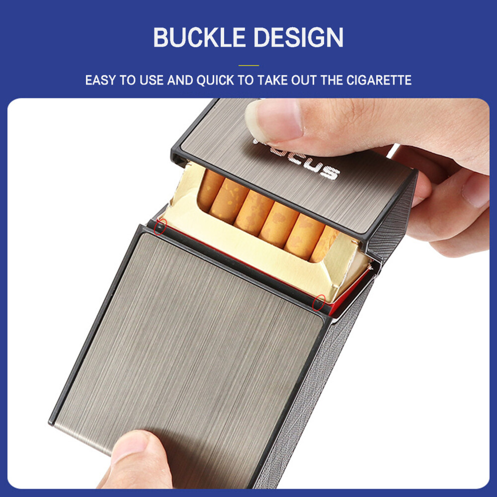 US Vintage Cigar Cigarette Case Waterproof Cigarette Holder Box Gifts for Father