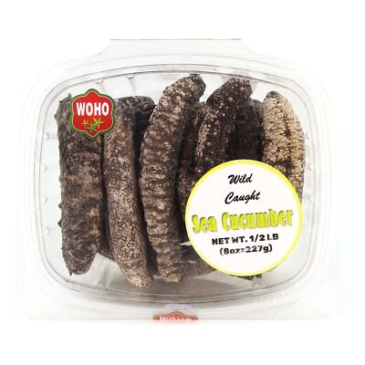 South America Wild Caught Medium Size Sea Cucumber 8oz