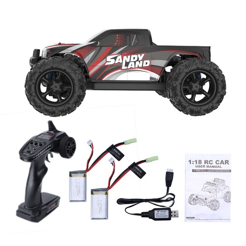 DEERC 9300 4WD RTR RC Auto 1:18 Alta Velocità 40+ MPH Fuoristrada Camion per Ragazzo Ragazza - Foto 16 di 16