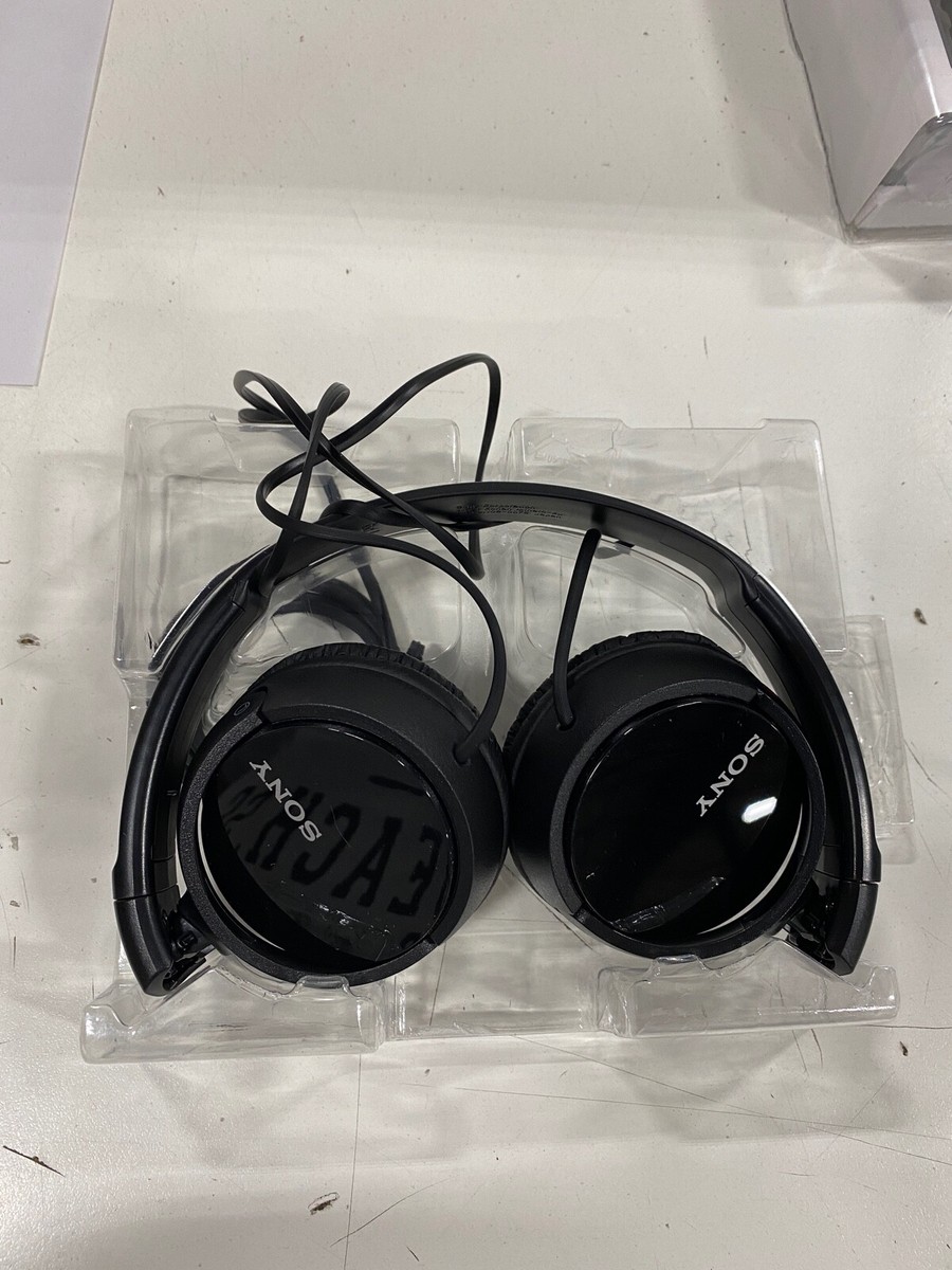 Sony MDR-ZX110 Black 27242867086| eBay