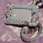 NWT VERA BRADLEY ULTRA LIGHT ZIP ID / LANYARD cherry blossoms — photo 4