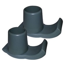 Drive Medical Ski Walker Glide Skis RTL100017 Gray 1-Pair
