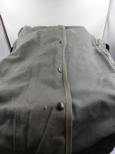 Vintage Kit Bag Flyers Sage Green US Military 1967 Duffel Pilot Made In USA - Picture 16 of 21