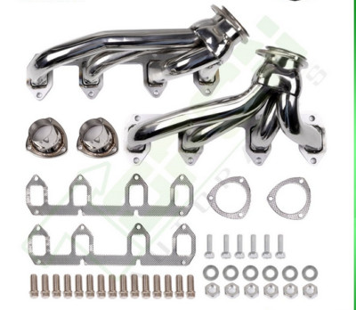 FOR 330/360/390-428 FORD BIG BLOCK FE STAINLESS SHORTY HEADER EXHAUST MANIFOLD