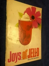 Joys of Jello Gelatin Dessert Cookbook Recipes General Foods 11th Edition VTG