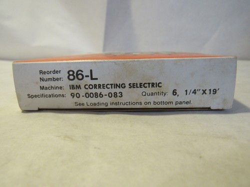 Vintage Nu-Kote 86L IBM Lift-Off Correction Tape - Box of 5 T75J - Picture 5 of 5