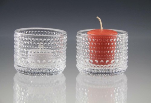 Par (2) Candelabros Iittala Glass Finland Kastehelmi Dew Drop ~ Oiva Toikka - Imagen 7 de 7