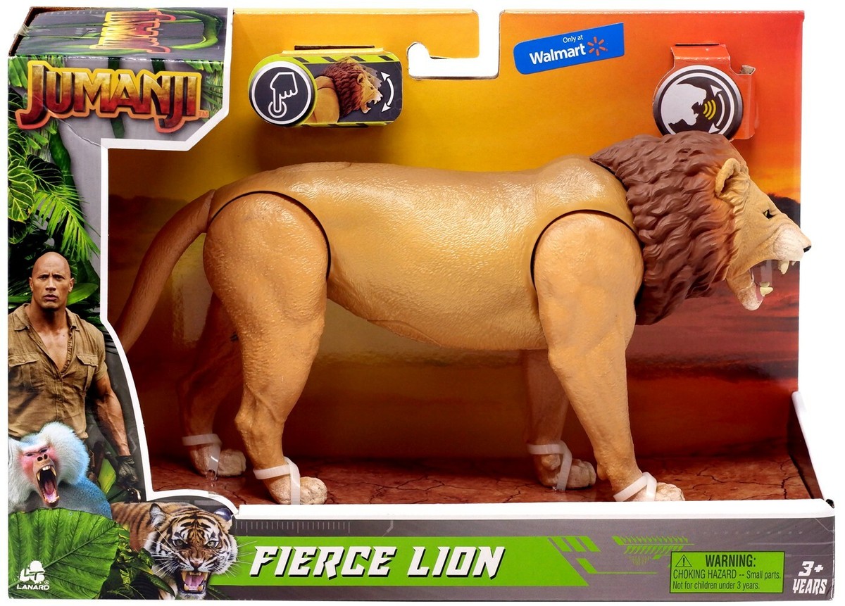 激レア Jumanji 公式フィギュア 動物 7体 アメトイ Jumanji Fierce Lion Figure with Sound | eBay
