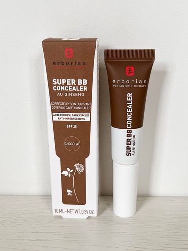 Erborian Super BB Concealer Serum LSF25 in Schokolade BRANDNEU IM KARTON UVP £35