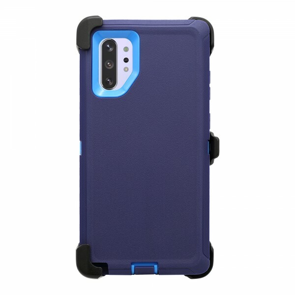 For Samsung Galaxy Note 10+ Plus Case(Clip Holster Fits Otterbox Defender)  Navy