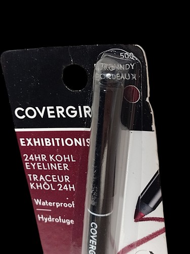 COVERGIRL EXHIBITIONIST 24HR Kohl Eyeliner Longwearing Waterproof #500 BURGUNDY - Picture 16 of 24