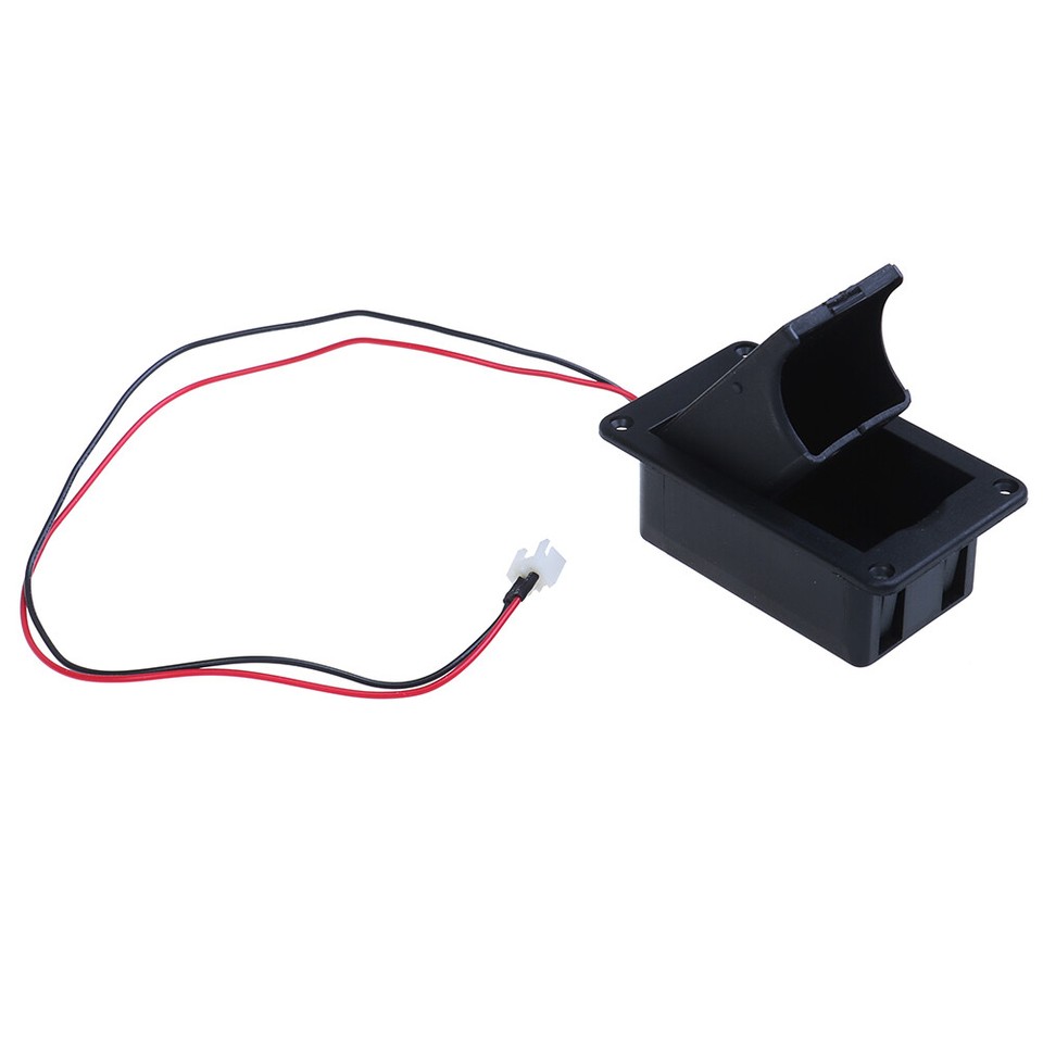 9V Battery holder case box compartment cover for guitar bass*d& eBay