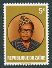 ZAIRE 1978 5k SG937 mint MNH FG President Mobutu #B05
