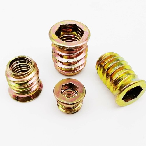 M6 M8 M10 Hexagon Hex Socket Head Embedded Insert Nut E-nut for Wood Furniture - Picture 7 of 9