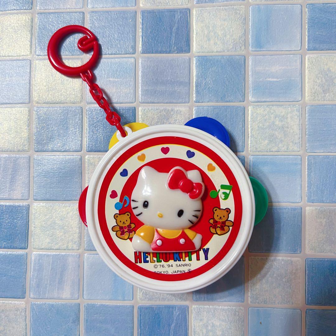 Hello Kitty Tambourine Keychain eBay