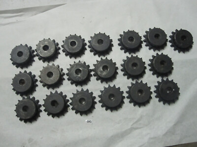 MARTIN IDLER SPROCKET 60 -15 with McGILL MI 12 RACE & BEARING 3/4''BORE 19 pc.