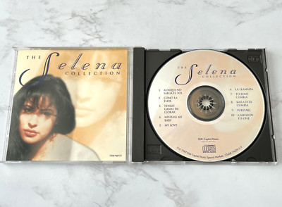 Selena The Collection CD ORIGINAL 1997 EMI Baila Esta Cumbia, AB Quintanilla OOP