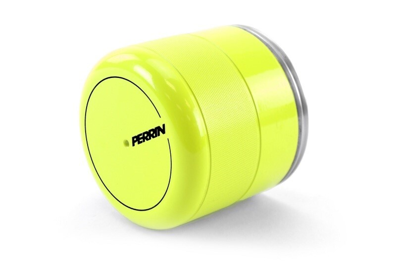 PERRIN エアインテークカバー 蛍光イエローほか Perrin Neon Yellow Oil Filter Cover for 2015-2023 Subaru WRX