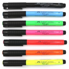 FABER CASTELL Tuschestift PITT Artist Pen B Pinselstift Brushpen [wählbar]