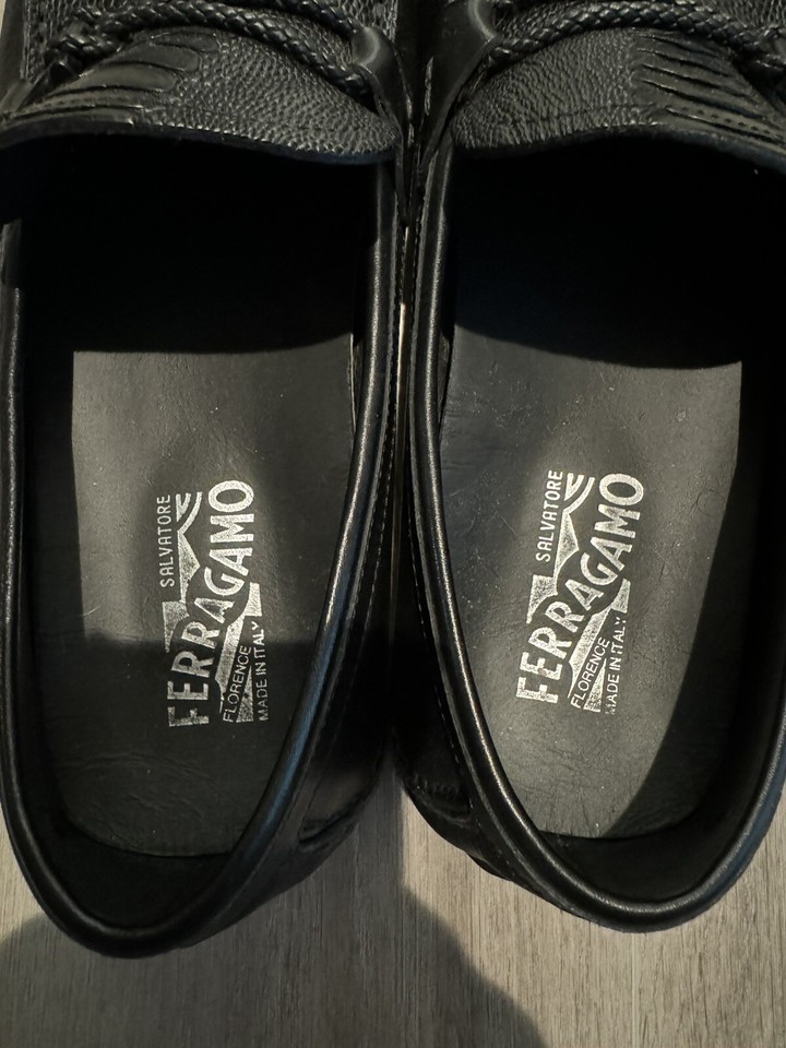 Ferragamo Men’s Loafers Ostrich eBay