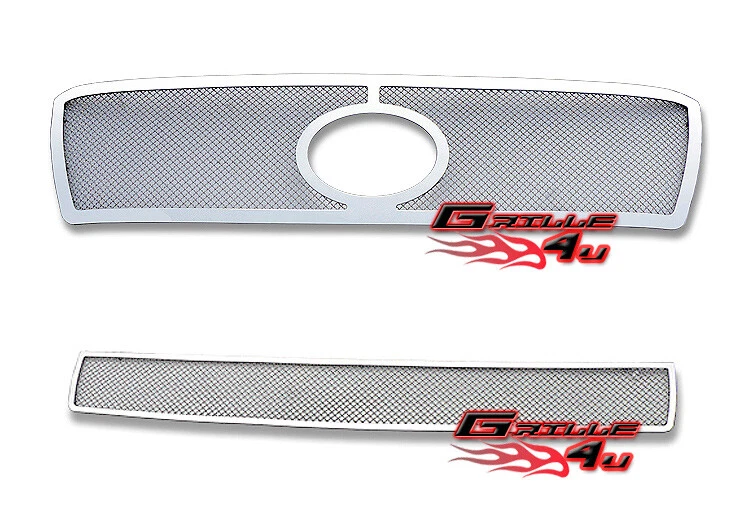 Compatível com Toyota Sequoia 2008-2012 grelha de malha de aço inoxidável combo inserção - Imagem 2 de 3