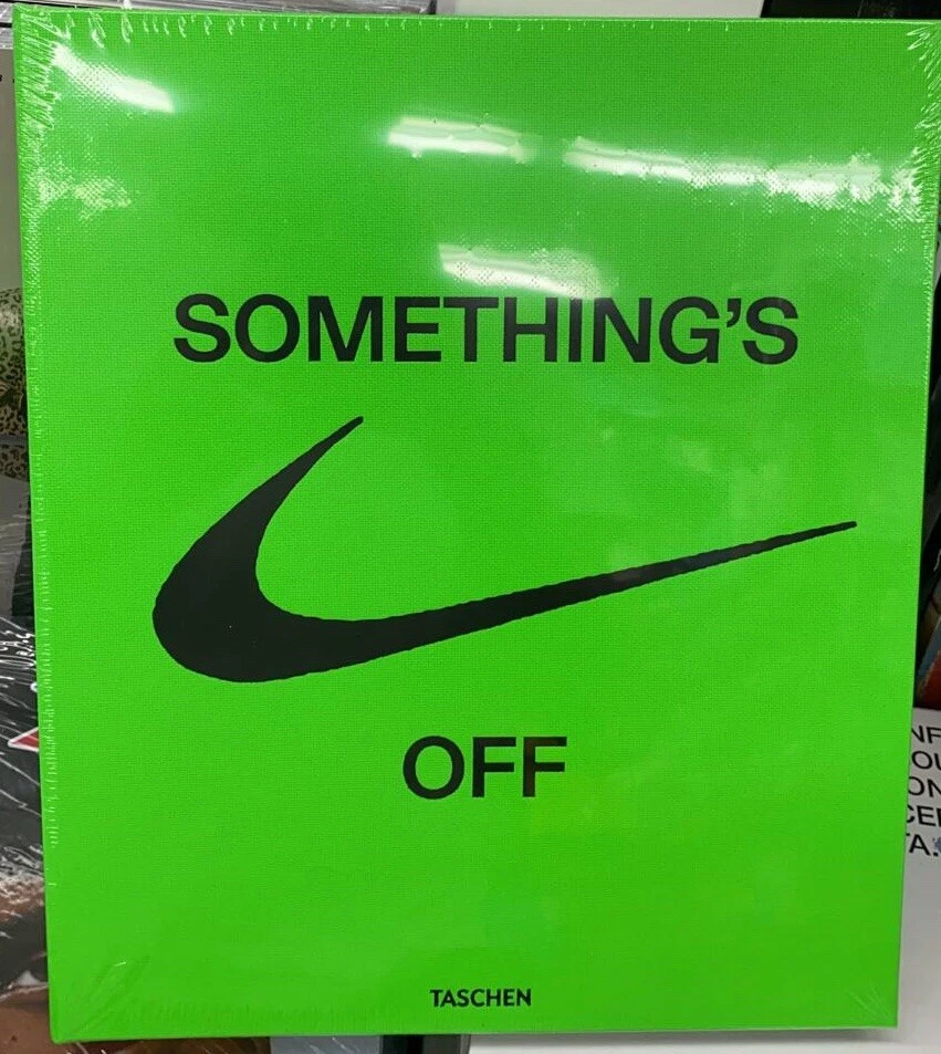 📗ICONS: Something's Off Virgil Abloh IN HAND Book Nike Off-White Brand New