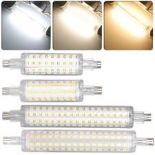 R7S LED 78mm 118mm 128LEDs Flood Light Bulb 2835 SMD 60W 120W Equivalent Lamp SS