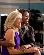 First Lady Michelle Obama With Drjill Biden 8x10 PHOTO PRINT