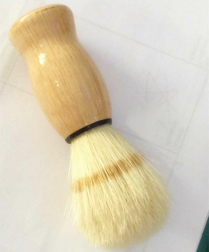 Classic Men Barber Salon Badger Hair Shaving Razor Brush Wood Handle Tool B - Picture 8 of 9