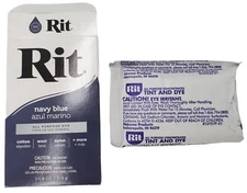 RIT Powder All purpose Powder Dye 1 1/8 oz(31.9G)Various Colors Wool cotton more