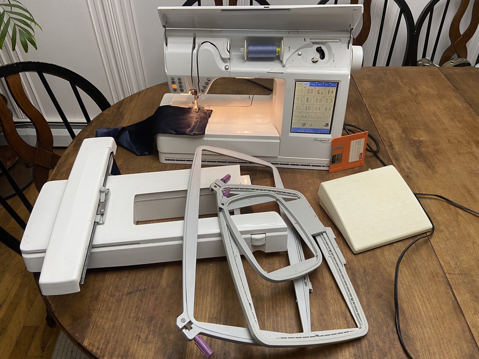 Husqvarna Viking Designer 1 Sewing and Embroidery Machine & Accessories