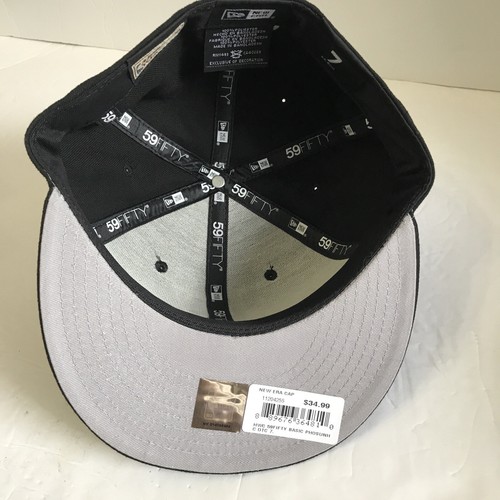 Phoenix Suns Men's New Era 59FIFTY Fitted Hat Cap Black . Size 7 55.8cm. - Picture 11 of 11