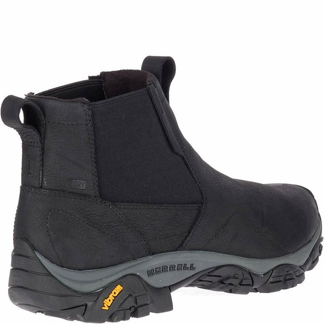 Merrell J91815 Men's Moab Adventure Mid Waterproof Hiking Boots -Black- US 10.5 | eBay