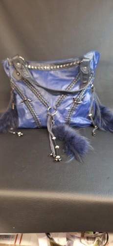 Nicole Lee Bo Ho Hand Bag. Interesting Design, Has Some Wear (See Pictures)