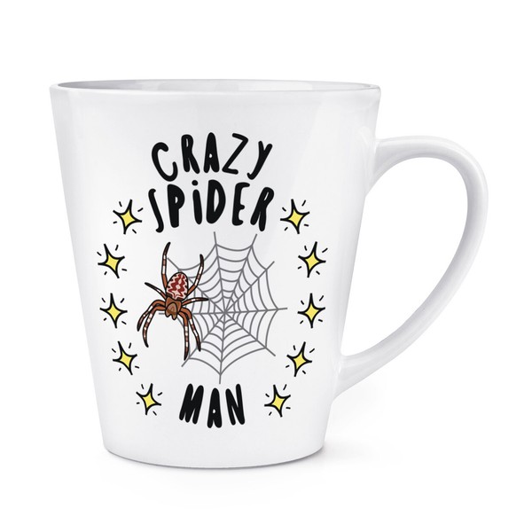 VerrüCkte Spider Man Stars 341Ml Latte Becher Tasse Vatertag Freund Tiere Lustig-image
