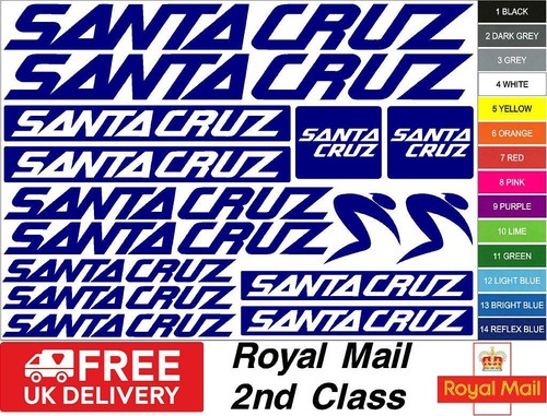 SANTA CRUZ Bikes Decals, Stickers, Mtb 