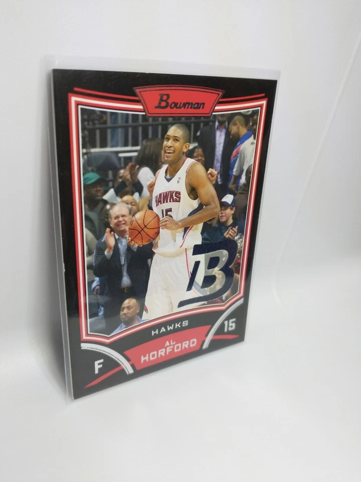 🏀Al Horford 2008-09 Bowman Game Used Jersey Relic Patch #BRAH Celtics - Image 3 of 4